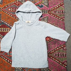 Grey Hoodie, lightweight,  12 mos